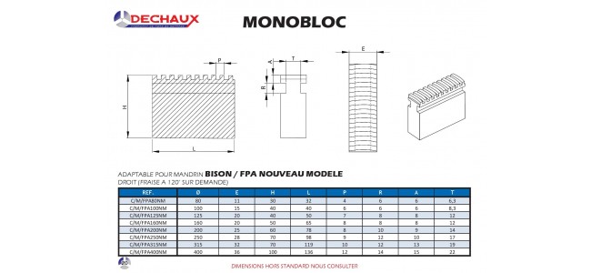 BISON / FPA NOUVEAU MODELE