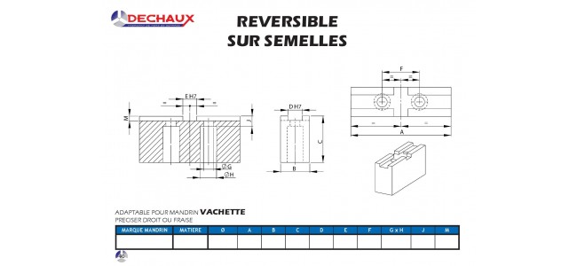 VACHETTE - Plan à compléter