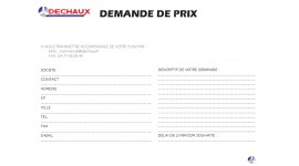 Demande de prix